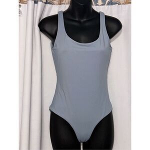 Beautiful ONIA Rachel One-Piece SIZE MEDIUM Swimsuit BLUE RETAILS $240 Great con